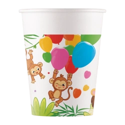 Papírový kelímek „Jungle“ 200 ml 8 ks