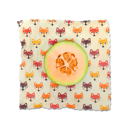 Voskovka "Lišky" velikost "M" 25 x 25 cm 1 ks.