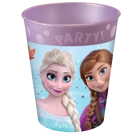 Opakovaně použitelné kelímky Ledové království 250 ml, 4 ks.