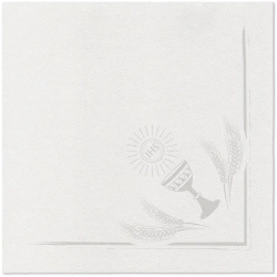 Ubrousky Premium Airlaid, křestní, 1/4, 40 x 40 cm 50 ks.