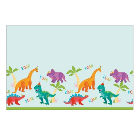 Opakovaně použitelný ubrus „Dino“ 120 × 180 cm, 1 ks
