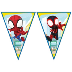 Papírová vlajková girlanda Spidey 2,3 m 1 ks