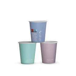 Papírové kelímky Feel Good Series 180 ml, průměr 72 mm, 50 ks