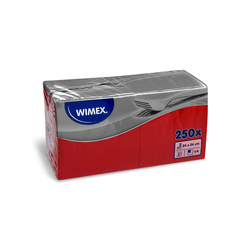 2vrstvé ubrousky Červený 1/4 24 x 24 cm, 250 ks.