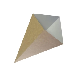 Papírové sáčky kornoutky 15,5 x 26 cm, 100 ks.