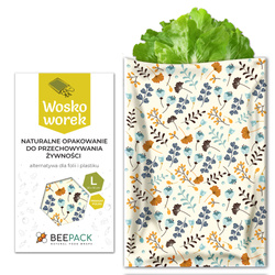 Voskové sáčky „Větvičky“ L 23×32 cm, 1 ks