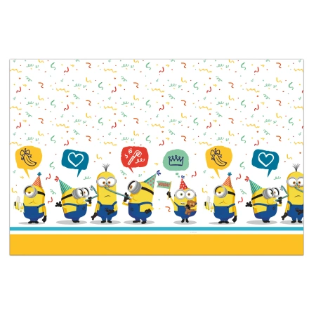 Opakovaně použitelný ubrus „Mimoni“ 120 × 180 cm, 1 ks