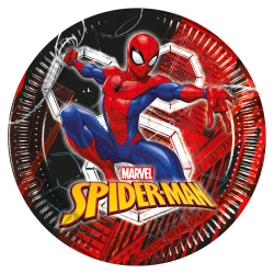 Papírové talíře „Spider-Man“, 23 cm, 8 ks