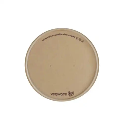 Víčko z bambusového papíru „Feel Snug“ pro misky o průměru 90 mm, 50 ks