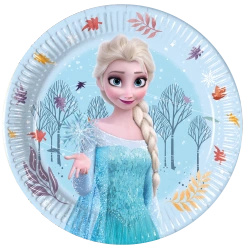 Papírové talíře „Frozen“, 20 cm, 8 ks