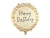Fóliový balónek „Happy Birthday – Puntíkovaný vzor“, 35 × 35 cm, 1 ks