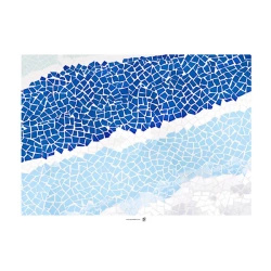 Papírové prostírání "Modernismo" 31 x 43 cm 500 ks.