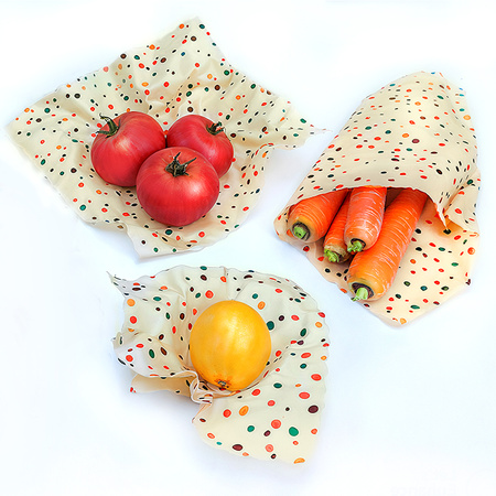 Wax "Barevné puntíky" Pack 1 x "S", 1 x "M", 1 x "L" 3 ks.