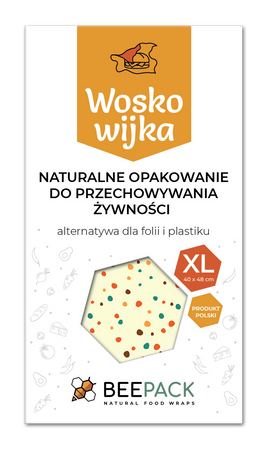Voskovka "Barevné puntíky" velikost "XL" 40 x 48 cm 1 ks.