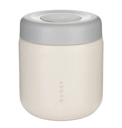 Termos na jídlo RAGS'y Food Jar Písečný / Béžový, Žlutý, Bílý 480 ml, 1 ks.