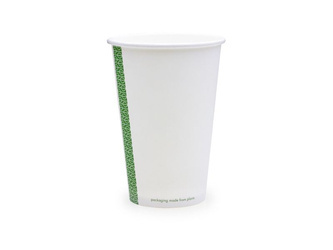 Vegware bílý papírový kelímek 450 ml průměr 90 mm 50 ks.