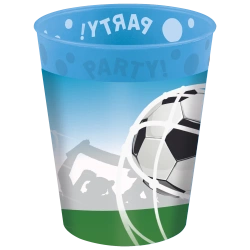 Opakovaně použitelné kelímky Fotbal 250 ml, 4 ks.