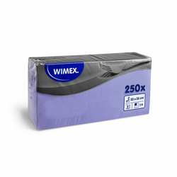 2vrstvé ubrousky Světle fialový 1/4 33 × 33 cm, 250 ks.