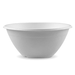 Miska z cukrové třtiny bílá 1130 ml 18,2 × 8 cm, 125 ks
