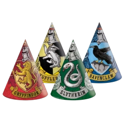 Papírové čepičky Harry Potter 6 ks