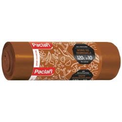 Pytle na třídění bio hnědé Paclan 120L, 70 x 110 cm, 10 ks