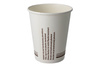 Papírový kelímek Bílý disperze 250 ml, 50 ks.