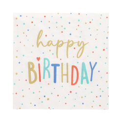 Třívrstvé ubrousky "Fun" 1/4 33 x 33 cm 20 ks.