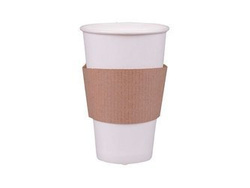 Ochranný rukáv na kelímek 250-300 ml, kraft, 50 ks