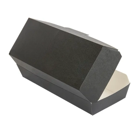 Černý termo lunch box Panini 26,5 x 12,2 x 7 cm, 50 ks
