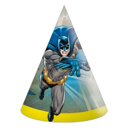 Papírové čepičky Batman, 6 ks