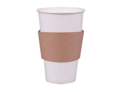 Ochranný rukáv na kelímek 350-500 ml, kraft, 50 ks