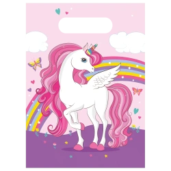 Foliové sáčky "Unicorn" 17 x 23 cm 6 ks.