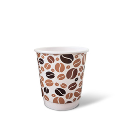 Papírový kelímek s dvojitou stěnou, No Plastic, 250 ml, Ø 80 mm, 25 ks