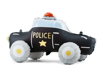 Stojící fóliový balónek „Policejní auto“, 90 × 41 cm, 1 ks
