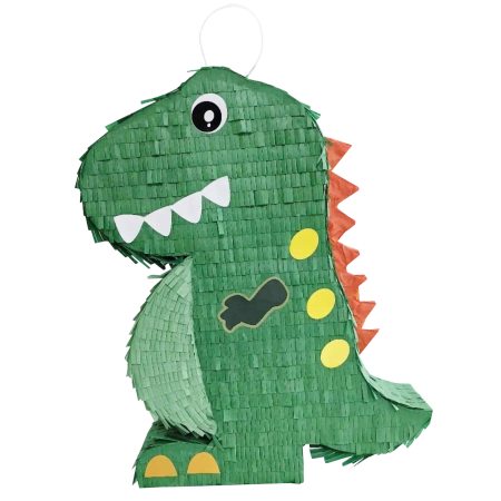 Papírová 3D piniata „dinosaurus“ 25 x 38 cm, 1 ks.