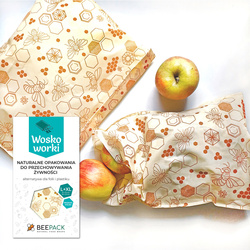 Voskové sáčky "Včely" sada L+XL 1 ks.