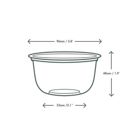 Bella Pot nádoba na dezert 250 ml, ø 96 mm 50 ks.