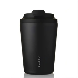 Termohrnek RAGS'y Simply Cup Ceramic All Black 340 ml, 1 ks.