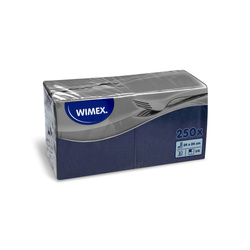 2vrstvé ubrousky Tmavě modrý 1/4 24 x 24 cm, 250 ks.