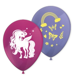 Latexové balonky „Unicorn“ 28 cm, 8 ks