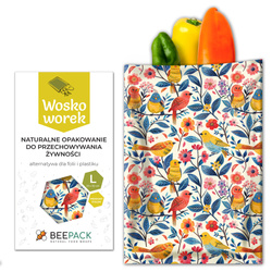 Voskové sáčky „Ptáčci“ L 23×32 cm, 1 ks