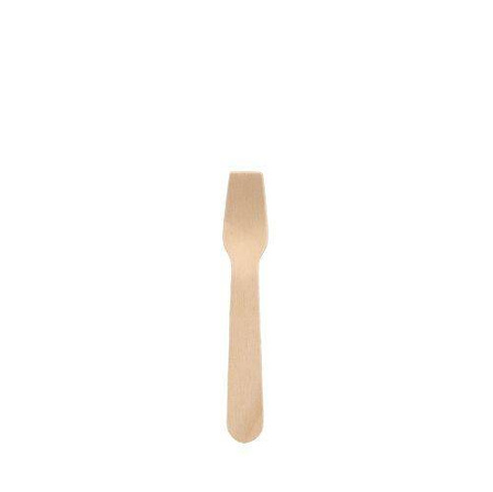 Dřevěné lžičky na zmrzlinu "Spatula" 9,4 cm 100 ks.