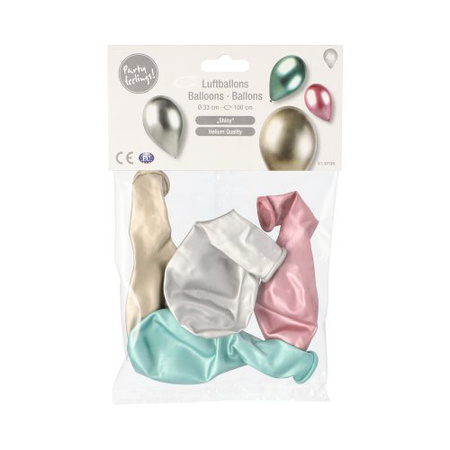 Balóny "Shiny" mix velké 33 cm 4 ks.
