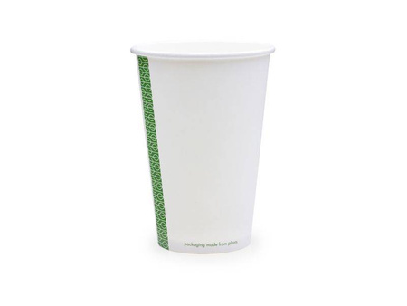 Vegware bílý papírový kelímek 450 ml průměr 90 mm 50 ks.