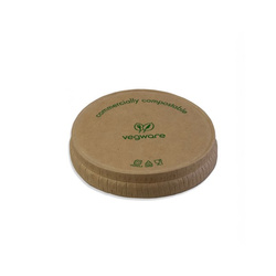 Kulatý papírový víčko na kelímek na dip, Ø 62 mm, 50 ks