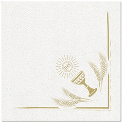 Ubrousky Premium Airlaid, křestní 2, 1/4, 40 x 40 cm 50 ks.