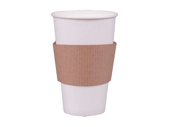 Ochranný rukáv na kelímek 350-500 ml, kraft, 50 ks