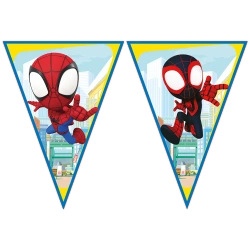 Papírová vlajková girlanda Spidey 2,3 m 1 ks