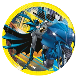 Papírové talíře „Batman“, 23 cm, 8 ks