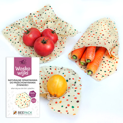 Wax "Barevné puntíky" Pack 1 x "S", 1 x "M", 1 x "L" 3 ks.